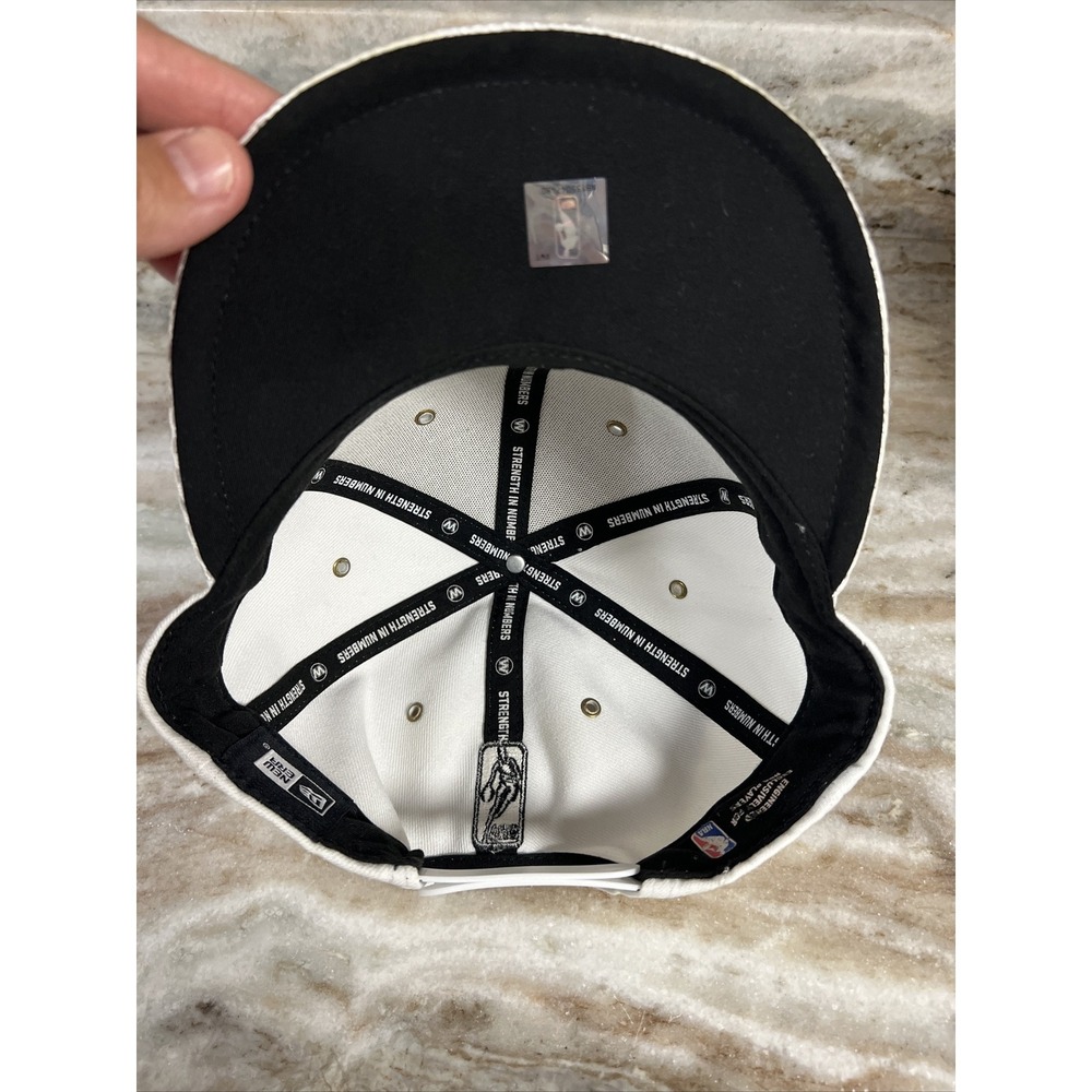New Era Golden State Warriors "Strength In Numbers" Hat NBA White SnapBack - Picture 9 of 10